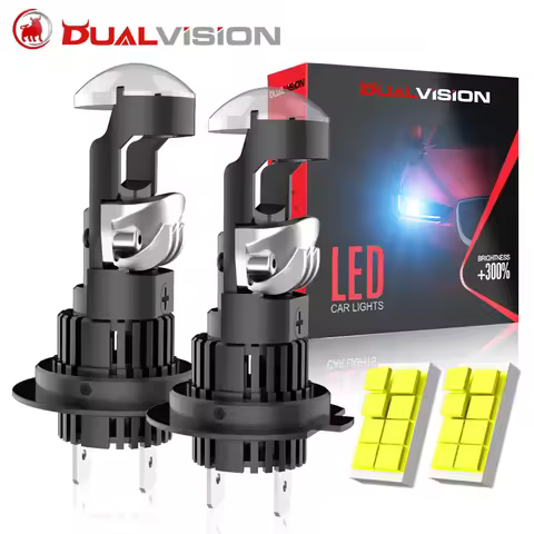 H7 Bi LED H8 H9 H11 9005 9006 HB3 HB4 LED Car Lights Plug&Play CSP CHIPS 6000K White 12V Led High Lo