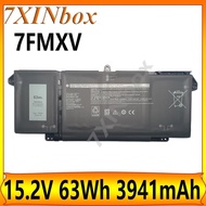 7XINbox 7FMXV 9JM71 TN2GY 15.2V 63Wh 3941mAh Laptop Battery For Dell Latitude 13 5320 14 7320 7420 7