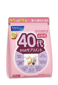 FANCL - 40代女性綜合營養維他命補充丸 (30代入)
