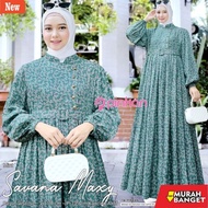 Abaya shopee haul 2024 Savana Maxy Dress Muslimah Clothing By PinkanOriginal