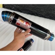02 RL Red EKZOS 51mm Redleo RL muffler only EXHAUST