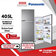 Panasonic 405L Inverter Top Freezer Refrigerator Peti Sejuk 2 Pintu NR-TX461APSM 2 Door Refrigerator