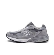 100% Original New Balance NB 993 รองเท้าวิ่งน้ำหนักเบาสำหรับผู้ชายและผู้หญิง Yuanzu สีเทา d wide รองเท้าผ้าใบ ผู้ชาย ผู้หญิง