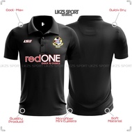 Days Sport PdrmFA Travel Jersey DX3-LSE RedOne Football  Polo   Wear Top  Microfiber Baju Berkolar