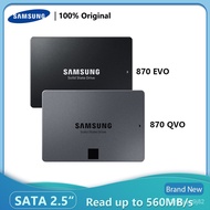 S.amsung SSD 1tb 870 QVO 870 EVO 500GB 250GB Internal Solid State Disk 1T 2T 4T HDD Hard Drive SATA 