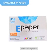 HVS E-paper 500 Sheets F4 Photocopy Print paper 75 Grams 500 Sheets - 1 Ream