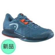 【MST商城】Head Sprint Pro 3.5 男網球鞋 灰/橘 (男款/全區)