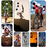 Phone Case For Xiaomi Redmi 12 5G Note 12 PRO Plus 5G 12S 4G Motocross  dirtbikes free style