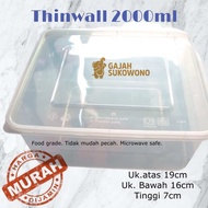Thinwall 2000ml 1slop 25pcs