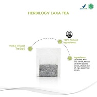 Terlaris Herbilogy Laxa Teh Detox Tea Herbal Pelancar Bab Penurun