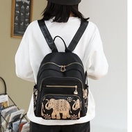 RECOMENDED TAS RANSEL WANITA 4 RESLETING CHIBAO ANTI AIR MOTIF GAJAH