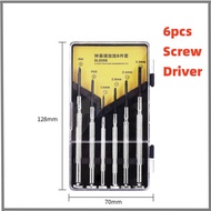 6pcs Precision Screwdriver Set/Star & Flat head