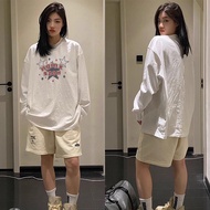 Autumn Trends One Hundred Plus Size Casual Long Sleeve T-Shirt Loose Women's Tops