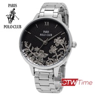 Paris Polo Club นาฬิกาข้อมือผู้หญิง สายสแตนเลส รุ่น PPC-220623L