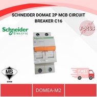 Schneider Domae 2p MCB Circuit Breaker (C16/ C40)