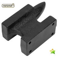 MERLYMALL Bench Block, Portable Mini Horn Anvil, High Hardness Stable Forged Iron Forged Iron Anvil 