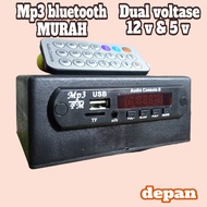 Modul MP3 Bluetooth siap pakai dual voltase