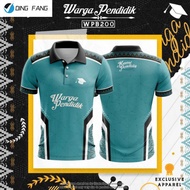 New Arrived BAJU WARGA PENDIDIK MALAYSIA WPB200 baju pendidik baju guru jersi pendidik jersi muslima