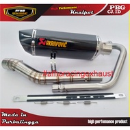 AKRAPOVIC EXHAUST CBR150R R15 GSX VIXION CB150R SATRIA FU SONIC