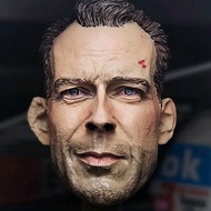 1/6 Scale Painted Head Sculpt Minor Defect Die Hard Bruce Willis fit 12" Action Figure