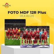 12R Plus MDF Photo Wedding Photo Print/ Family Photo/ MDF Frame Graduation Photo/ (size 35x45cm)