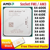 ⚡️ AMD Athlon II X4 631 641 651 Socket FM1 X4 600E 605E 610E 620 630 635 640 645 Socket AM3 Quad-Cor