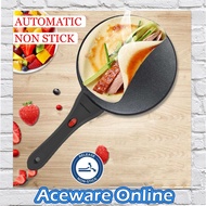 168 PANCAKE PAN Non-stick Electric Pan Electric Pancake Crepe Maker Frying Pan Cooking Pan popiah sk