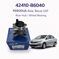PERODUA Axia, Bezza (with Abs) Rear GSP Wheel Bearing, Hub Bearing 9400224 / 42410-B6040