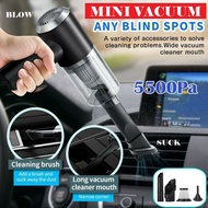 Car Vacuum Cleaner Portable Handheld Cordless Wireless Air Blower USB Charger Vakum Kereta Rumah