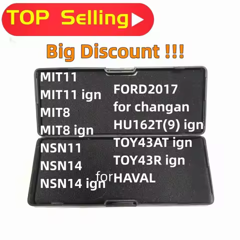 lishi 2 in 1 tool MIT11 MIT11ign MIT8 MIT8ign NSN11 NSN14 NSN14ign for ford2017 changan Haval HU162T