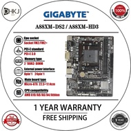 Used Gigabyte GA-F2A88XM-DS2 or GA-F2A88XM-HD3 FM2+ Motherboard- 1YR Warranty, I/O Shield Included, 