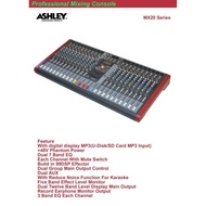 MIXER ASHLEY MX20 USB PROFESIONAL MIXER AUDIO [20 CHANNEL]