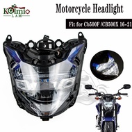 Motorcycle Fit for 2016 - 2021 HONDA CB500F CB500X Headlamp Head Light CB 500F 500X 2017 2018 2019 F