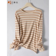 Women's Original Striped Sweater - Fall/Winter Warm Knit