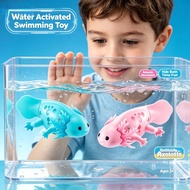 Kids Bath Toy ZURU Pets Alive Swimming Axolotls, Robotic Interactive Water Pet, Swimming Axolotl Toy