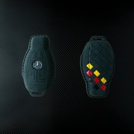 【超跑麂皮】賓士 Benz GLC220 CLA GLA 全包覆汽車鑰匙包鑰匙套