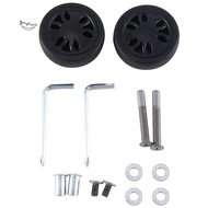 dfhgd1Set 50X15mm Luggage Wheels Replacement Wheels Luggage Wheel Universal 6mm 8mm