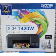 printer brother DCP T420W print scan copy tinta original brother T420