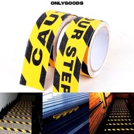ONLYGOODS Hazard Warning Tape Marking Barrier Non-slip Floor Tape