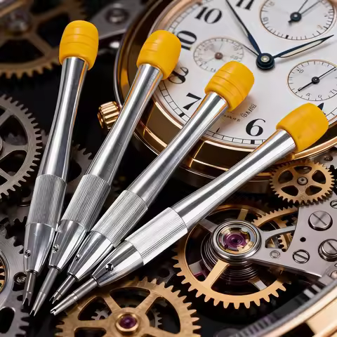 4 Prongs/5 Prongs Precision Screwdriver Watch Tools for RM Richard Mille Watch Movement/Mechanism Sc