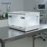 [vsrhkq] Oxygen Chamber Foldable Portable Pet Recovery Box Ventilated Animal Treatment Cage for Cat 
