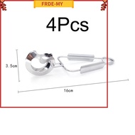 FRDE⭐Escargot Snail Tongs 4pcs Stainless Steel Kitchen Food Tongs Escargot Clips