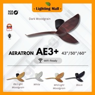 NSB Aeratron AE3+ WIFI 50" DC Motor 3 blade with remote designer fan kipas angin siling fan 家用风扇
