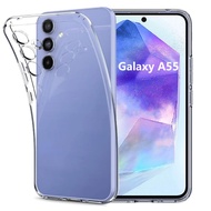 Clear TPU Case For Samsung Galaxy A55 5G A35 A15 A25 Transparent Silicone Cover for Samsung A35 5G A