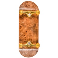 Complete Fingerboard - Professional Single Axle Truck, CNC Bearing Wheels, Pro 34mm x 97mm Wooden Bo