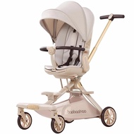 Lightweight Folding Baby Stroller, Stroller Wagon,Travel Stroller for Airplane, 360°Reversible Seat 