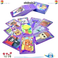 DEALSHOP 54pcs Incredibox Sprunki Cards, No Repetition Cardstock Collectible Game Cards, High Qualit