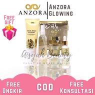 Anzora Skincare Paket Glow  - Cream Wajah Glowing Bpom