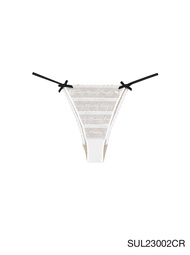 SABINA | JANESUDA x SABINA กางเกงในทรงบิกินี่ Blanca รหัส SUL23002 สีขาว