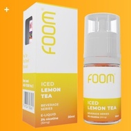 Foom iced Lemon tea Salt nic 30ml Vape Liquid By foom Lab KRSO